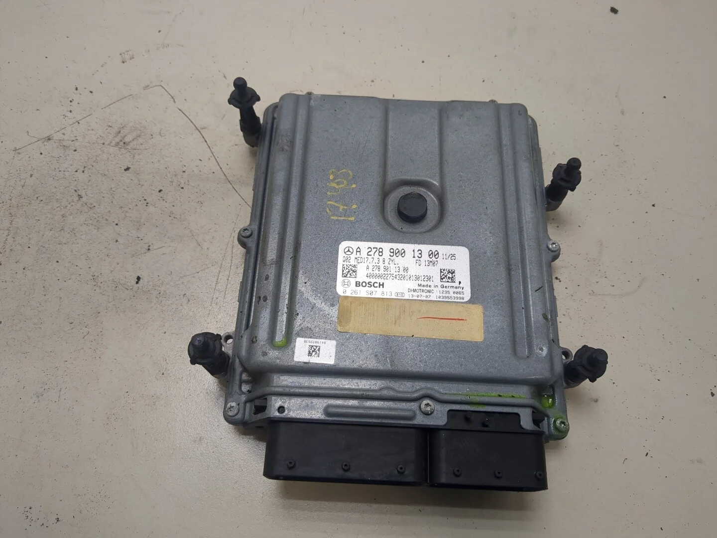 Блок управления двигателем Mercedes-Benz GL X166 2012-2016 КПП автомат 4х4 (АКПП) 278.928 Бензин 4.7 л Турбо-инжектор