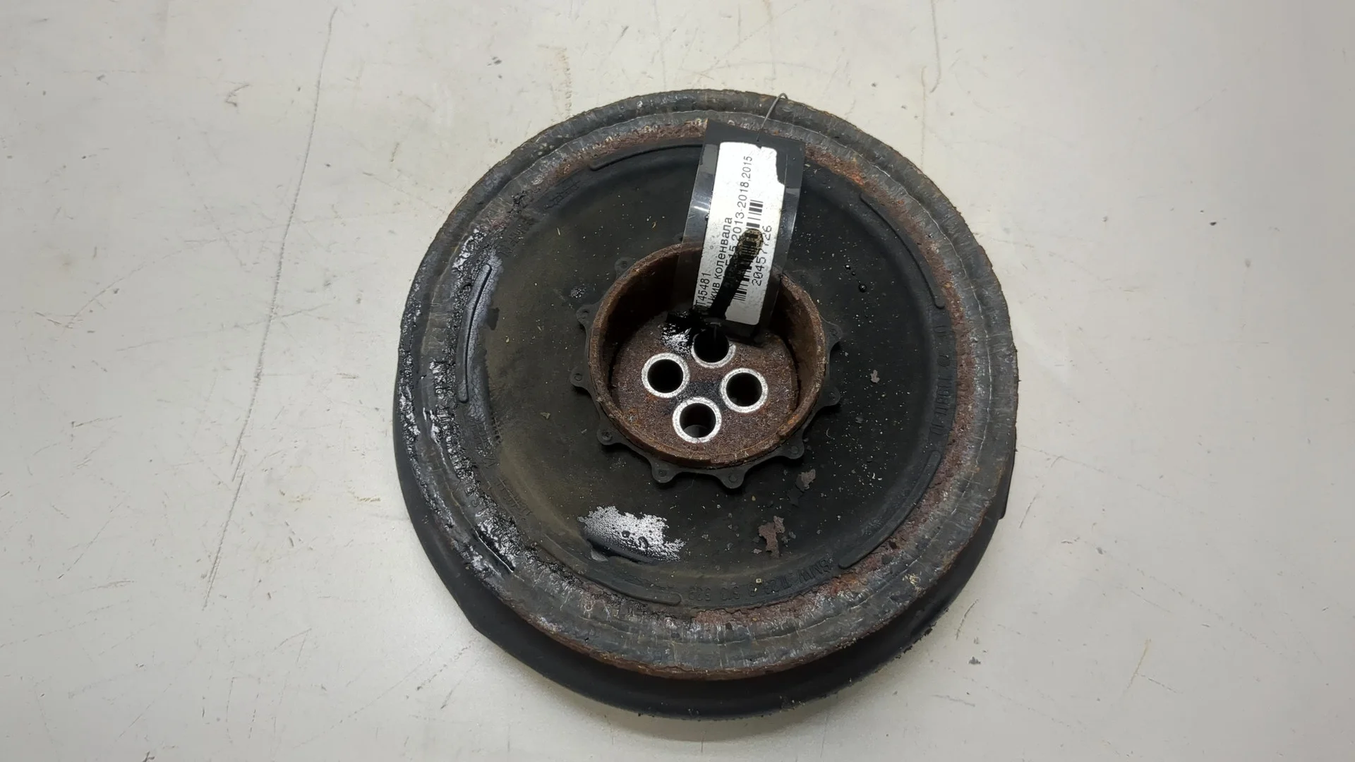 Шкив коленвала BMW X5 F15 2013-2018 КПП автомат (АКПП) N47D20D Дизель 2 л Турбо