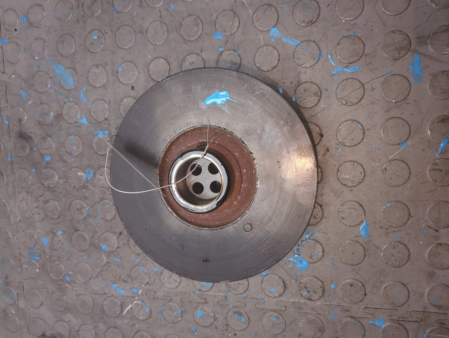 Шкив коленвала BMW 5 F10 2010-2017 КПП автомат (АКПП) N57D30A Дизель 3 л Турбо