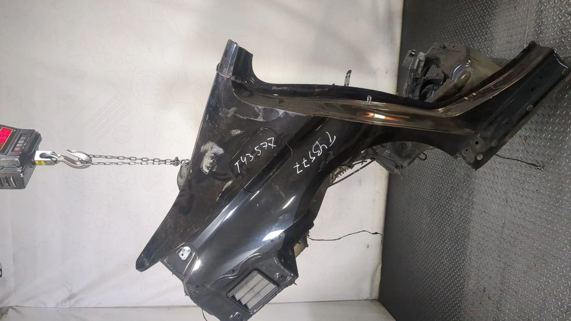 Четверть задняя BMW 5 G30, G31 2017-2023 КПП автомат (АКПП) B47D20A Дизель 2 л Турбо