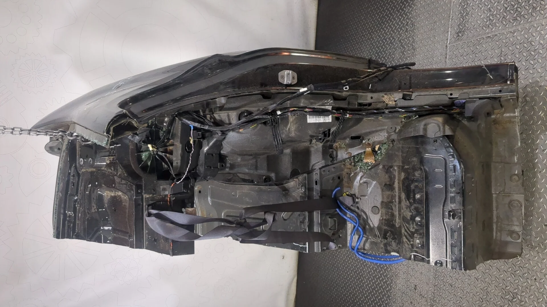 Четверть задняя BMW 5 G30, G31 2017-2023 КПП автомат (АКПП) B47D20A Дизель 2 л Турбо