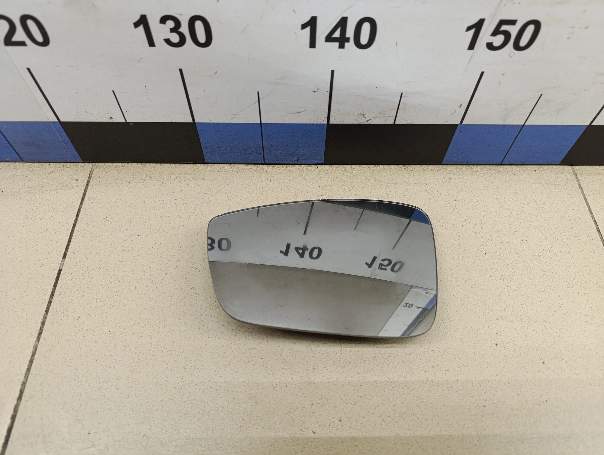 Стекло зеркала левого Polo (Sed RUS) 2011>