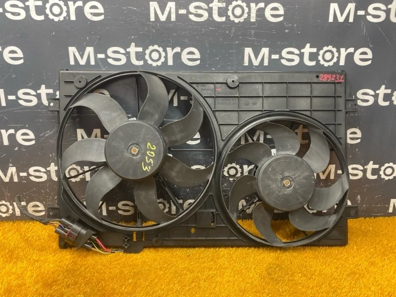 Вентилятор радиатора Volkswagen Passat 2012 1K0121207BB B7 CAX