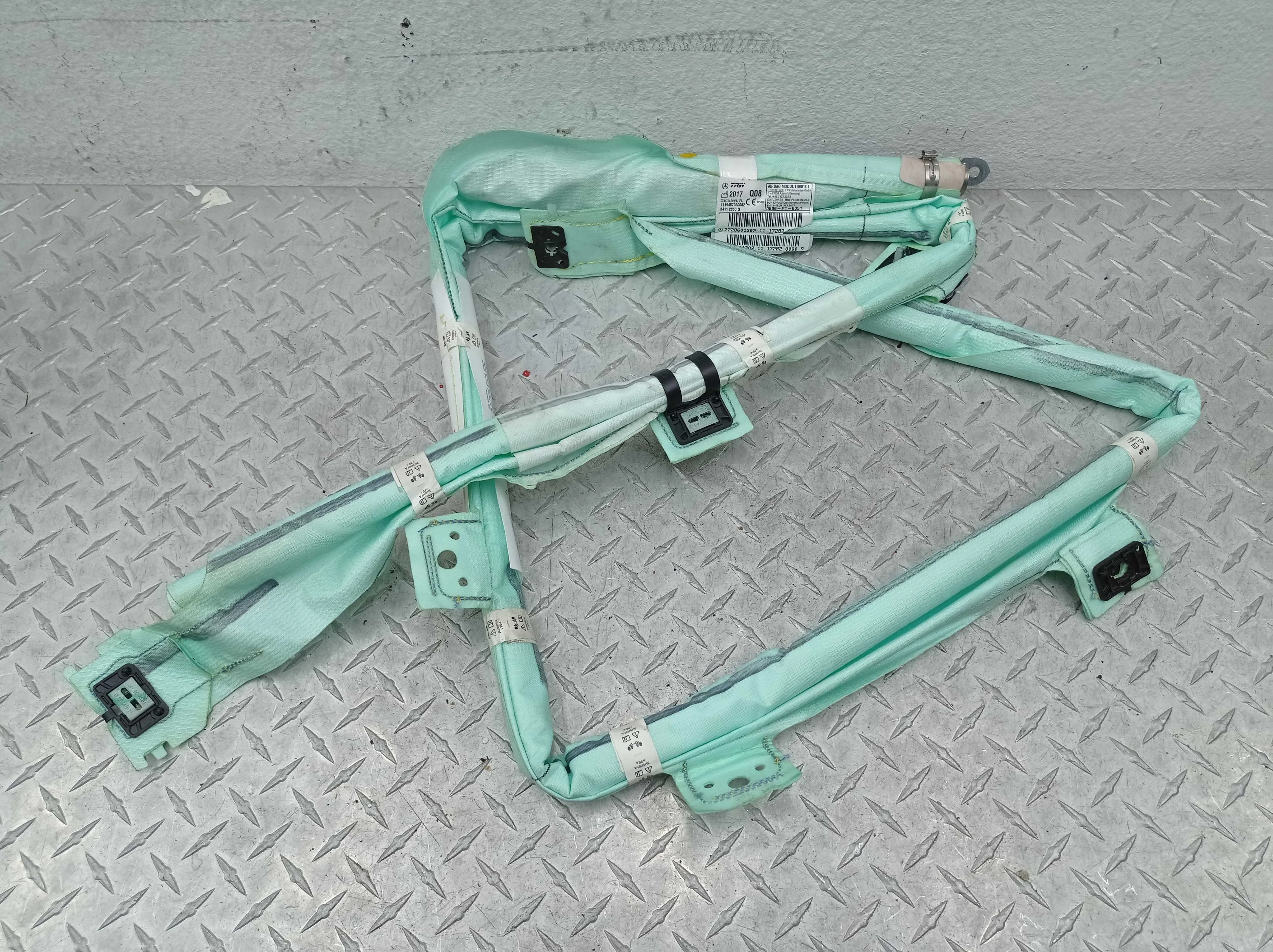 Подушка безопасности потолочная правая Mercedes S-Klasse (W222) Рестайлинг 2017 - 2020 дизель 3.5 Автомат