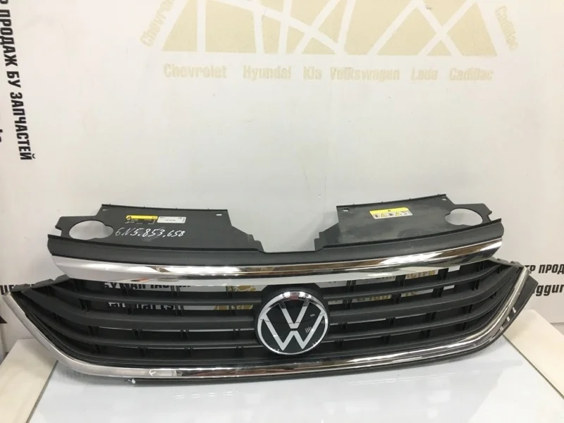 Решетка радиатора Volkswagen Polo 2020 2021 2022 6 Liftback