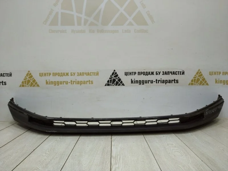 Спойлер бампера Skoda Kodiaq 2016-2022 NS7 до Рестайлинг