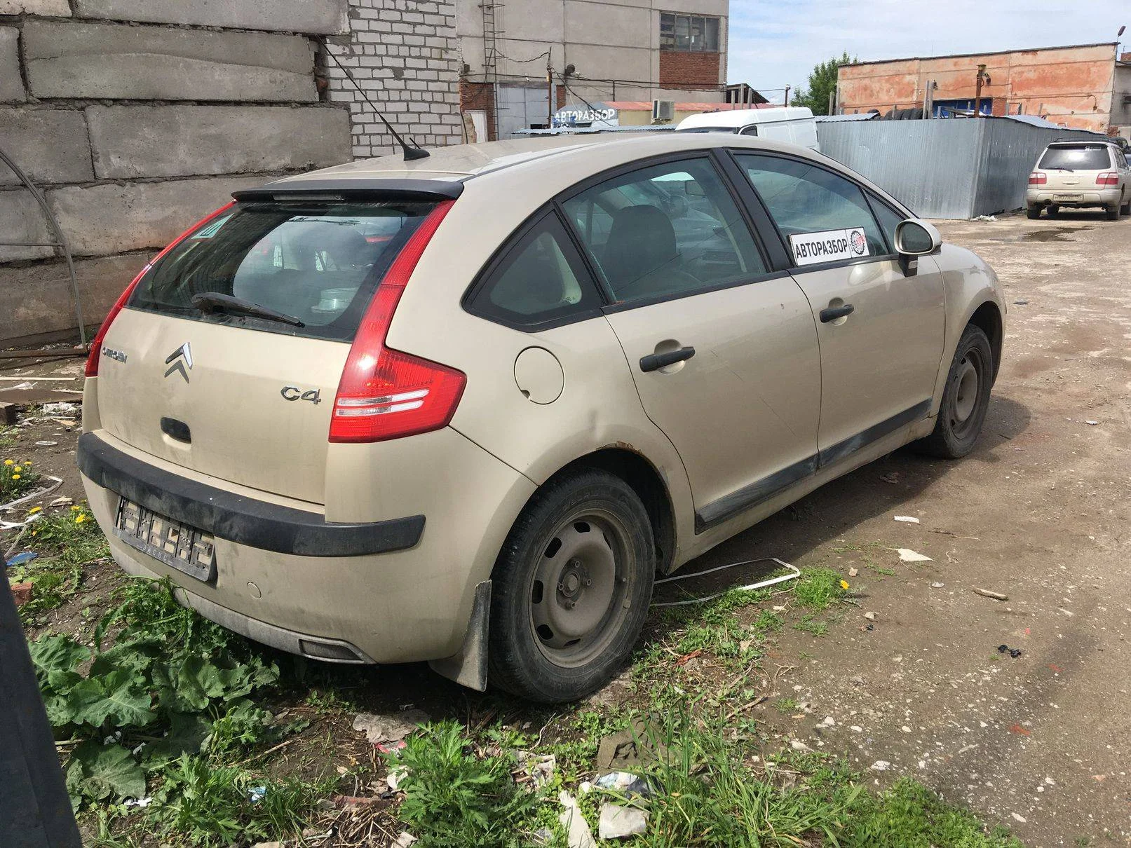 Продажа Citroen C4 1.6 (110Hp) (TU5JP4) FWD MT по запчастям