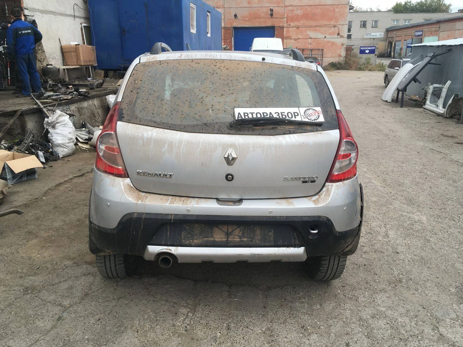 Продажа Renault Sandero Stepway 1.6 (84Hp) (K7M710) FWD MT по запчастям
