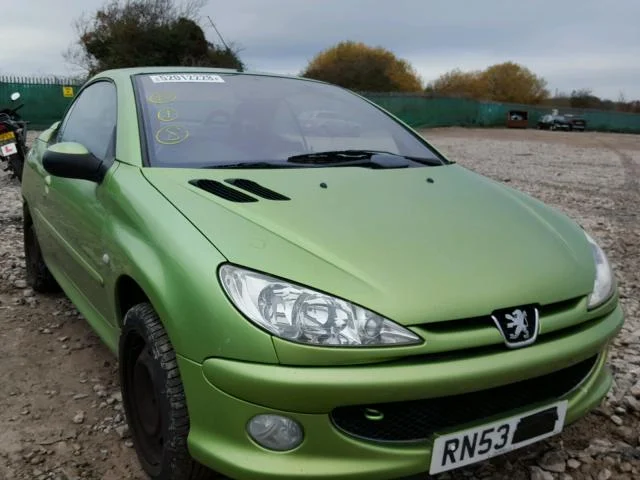 Продажа Peugeot 206 1.6 (109Hp) (TU5JP4) FWD AT по запчастям