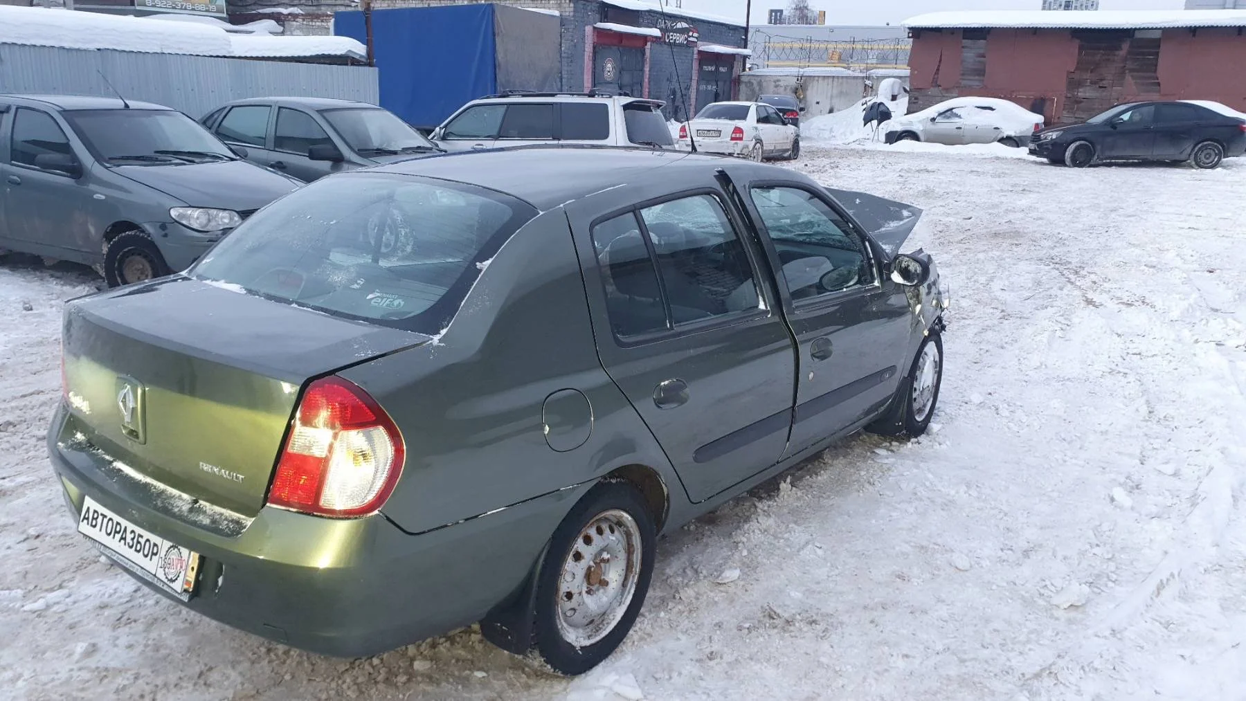 Продажа Renault Symbol 1.4 (75Hp) (K7J 700) FWD MT по запчастям