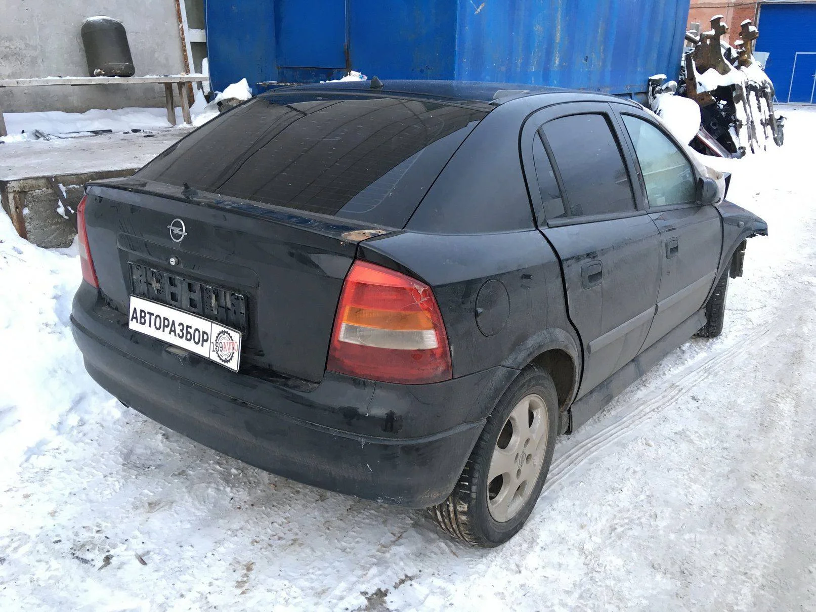 Продажа Opel Astra 1.6 (100Hp) (Z16XE) FWD MT по запчастям