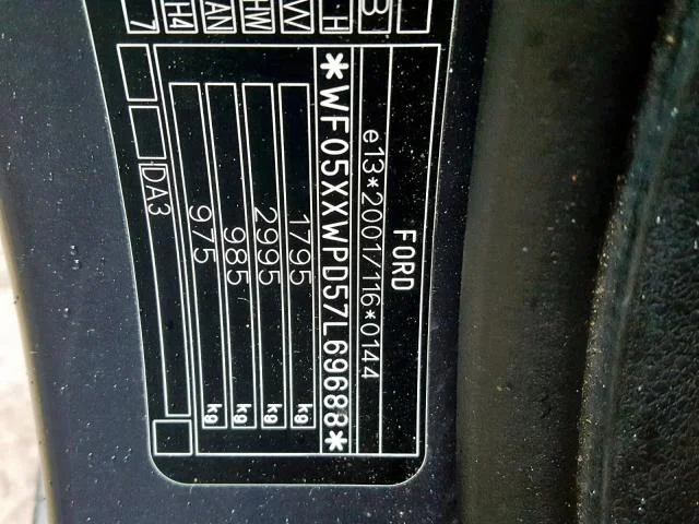 Продажа Ford Focus 1.8 (125Hp) (QQDA) FWD MT по запчастям