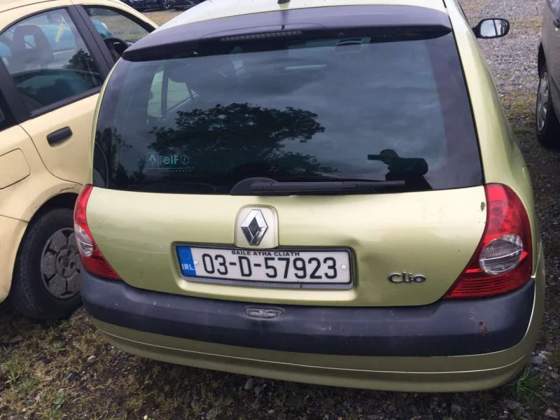 Продажа Renault Clio 1.4 (75Hp) (E7J 780) FWD MT по запчастям