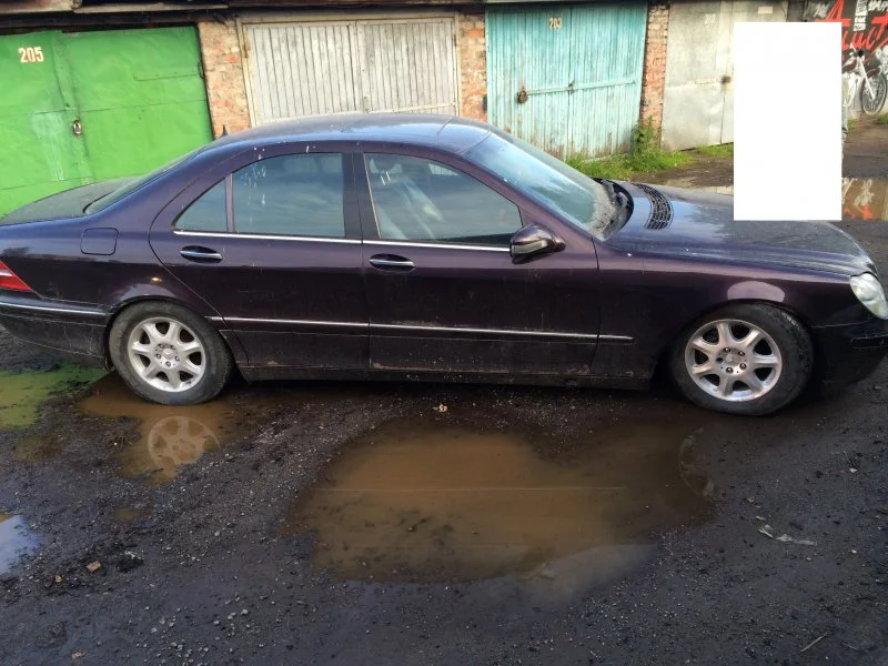 Продажа Mercedes-Benz S class 3.2 (224Hp) (112.922) RWD AT по запчастям