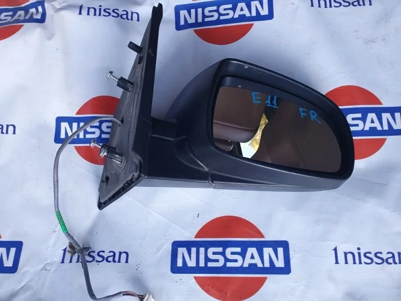 Зеркало заднего вида боковое Nissan Note 2007 963019U16B E11 CR14, переднее правое