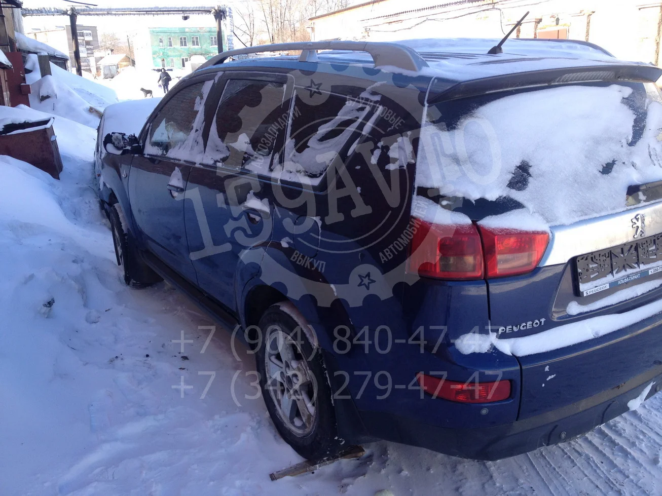 Продажа Peugeot 4007 2.4 (170Hp) (4B12) 4WD MT по запчастям