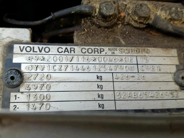 Продажа Volvo XC90 2.4D (185Hp) (D5244T4) 4WD MT по запчастям