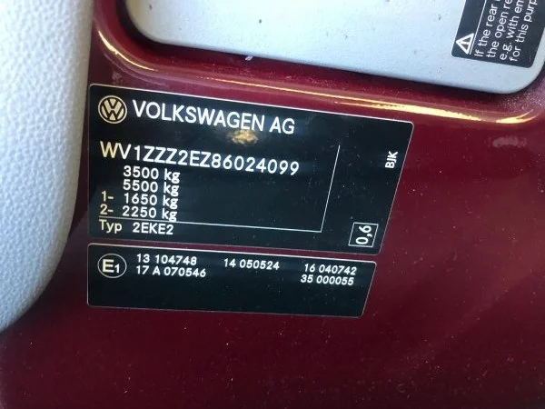 Продажа Volkswagen Crafter 2.5D (109Hp) (BJK) RWD MT по запчастям