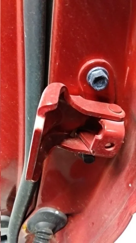 Петля двери Hyundai Santa Fe 2018-2021 793202V000 TM, задняя левая