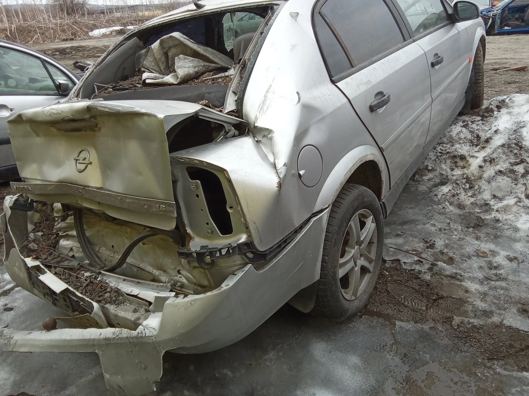 Замок задней правой двери Opel Vectra C 2002-2008