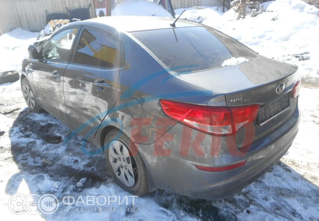 Продажа Kia Rio 1.6 (123Hp) (G4FC) FWD MT по запчастям