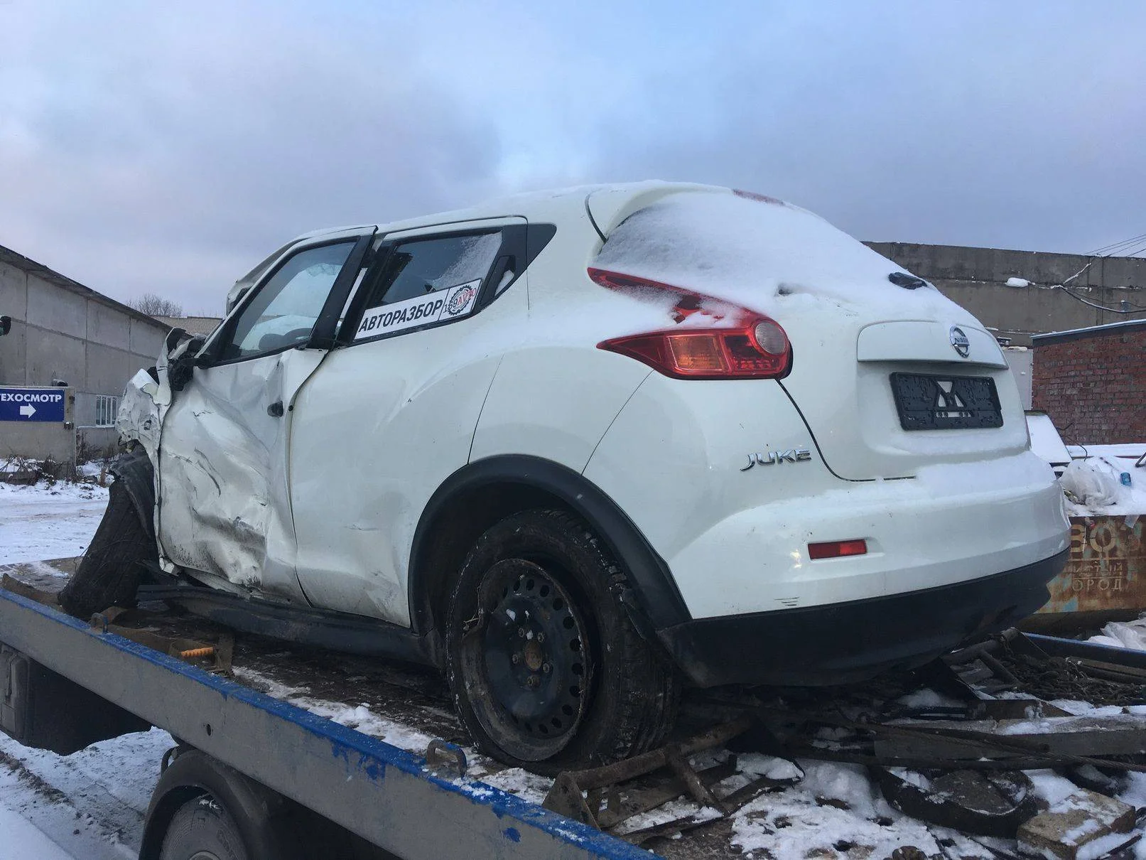 Продажа Nissan Juke 1.6 (117Hp) (HR16DE) FWD MT по запчастям