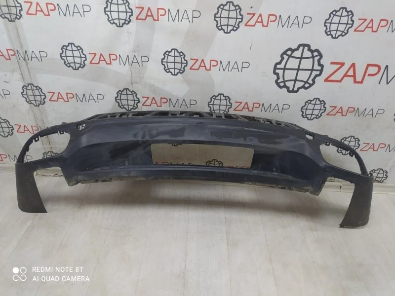 Юбка бампера задняя Porsche Cayenne 958 2010-2014