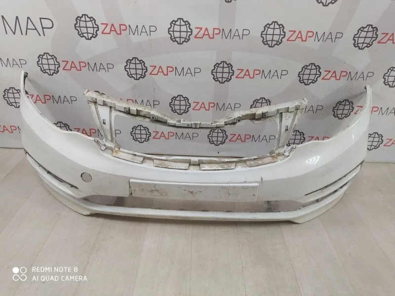 Бампер передний Kia Rio 3 QB 2011-2017