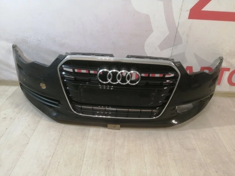 Бампер с решеткой радиатора Audi A6 C7 2014-2018