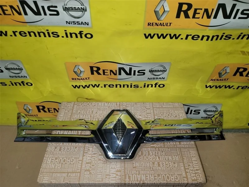 Хром решетки радиатора Renault Duster 2 2015