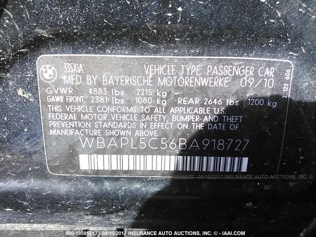 Продажа BMW 3er 3.0 (306Hp) (N54B30) 4WD AT по запчастям