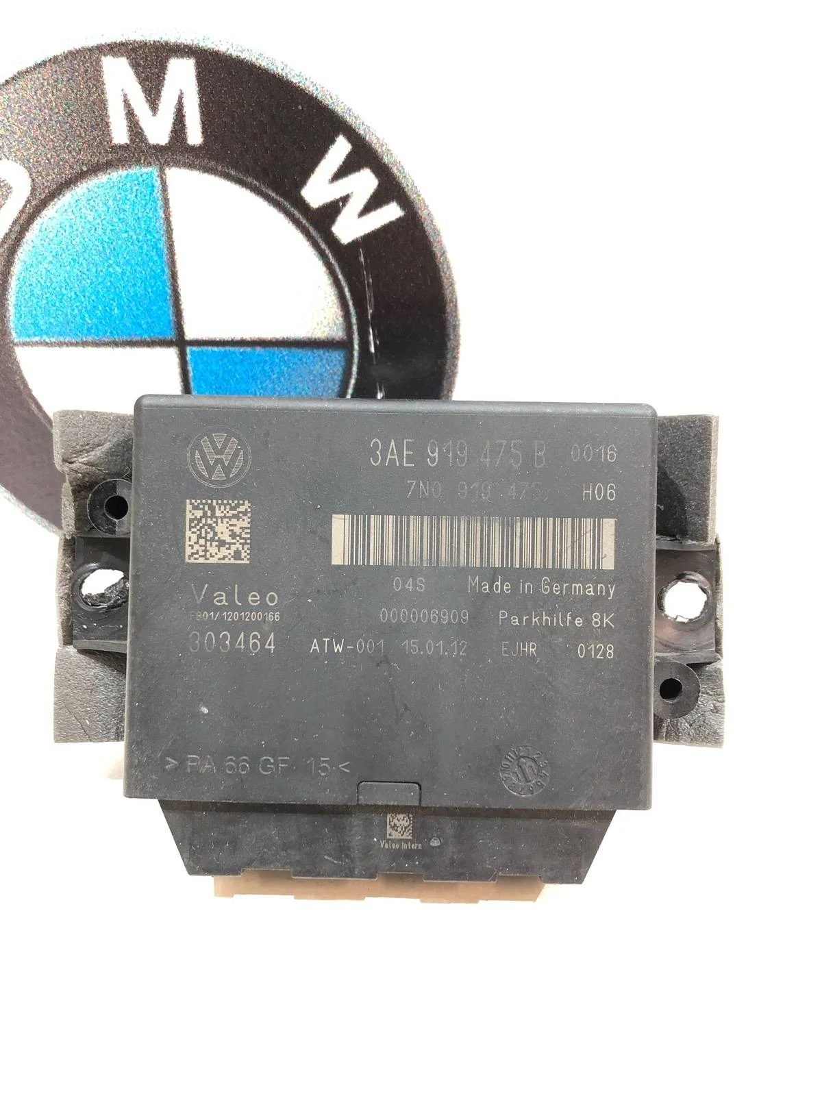 Блок парктроников Volkswagen Passat 2012 3AE919475B B7 1.8 CDAB
