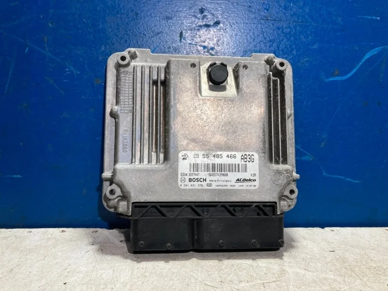 Блок управления двигателем, эбу Opel Astra J Gtc 2014 55485466 2.0 A20DTH