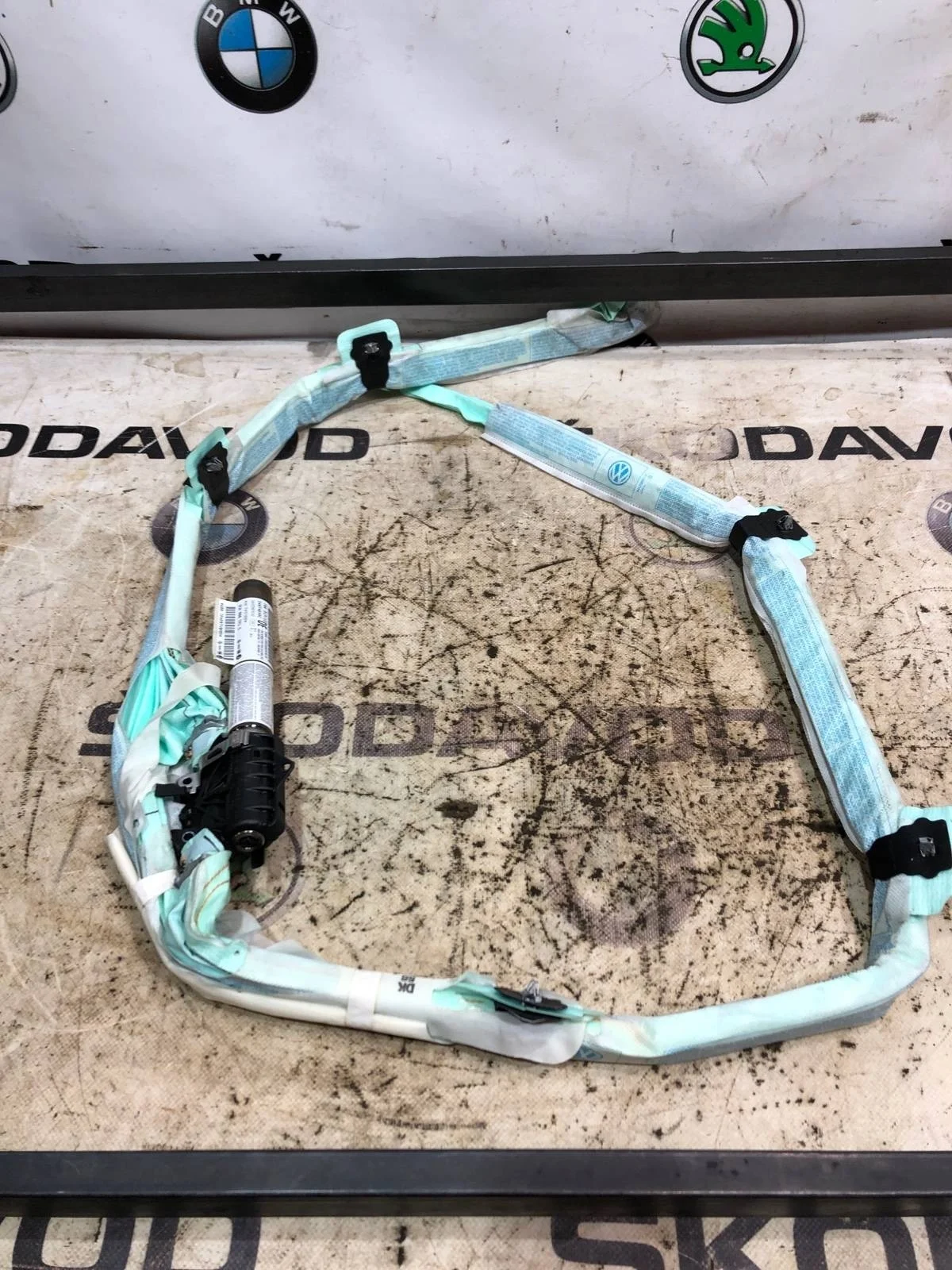 Подушка безопасности потолка шторка Volkswagen Passat 2012 3C0880741G B7 1.8 CDAB, левая
