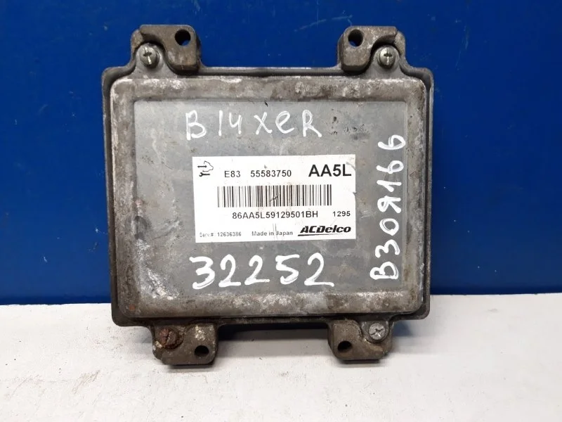 Блок управления двигателем, эбу Opel Corsa D 2006-2014 12636386 1.4 B14XER