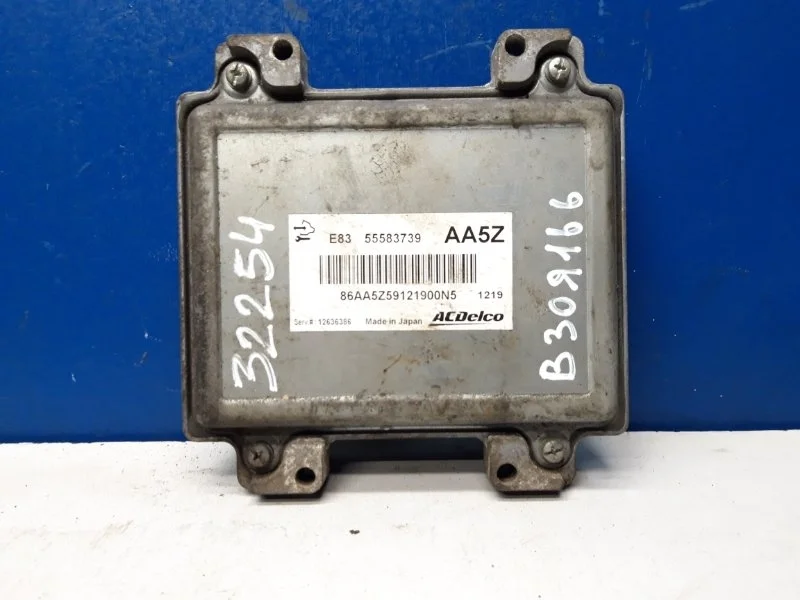 Блок управления двигателем, эбу Opel Corsa D 2006-2014 12636386 1.2 A12XER