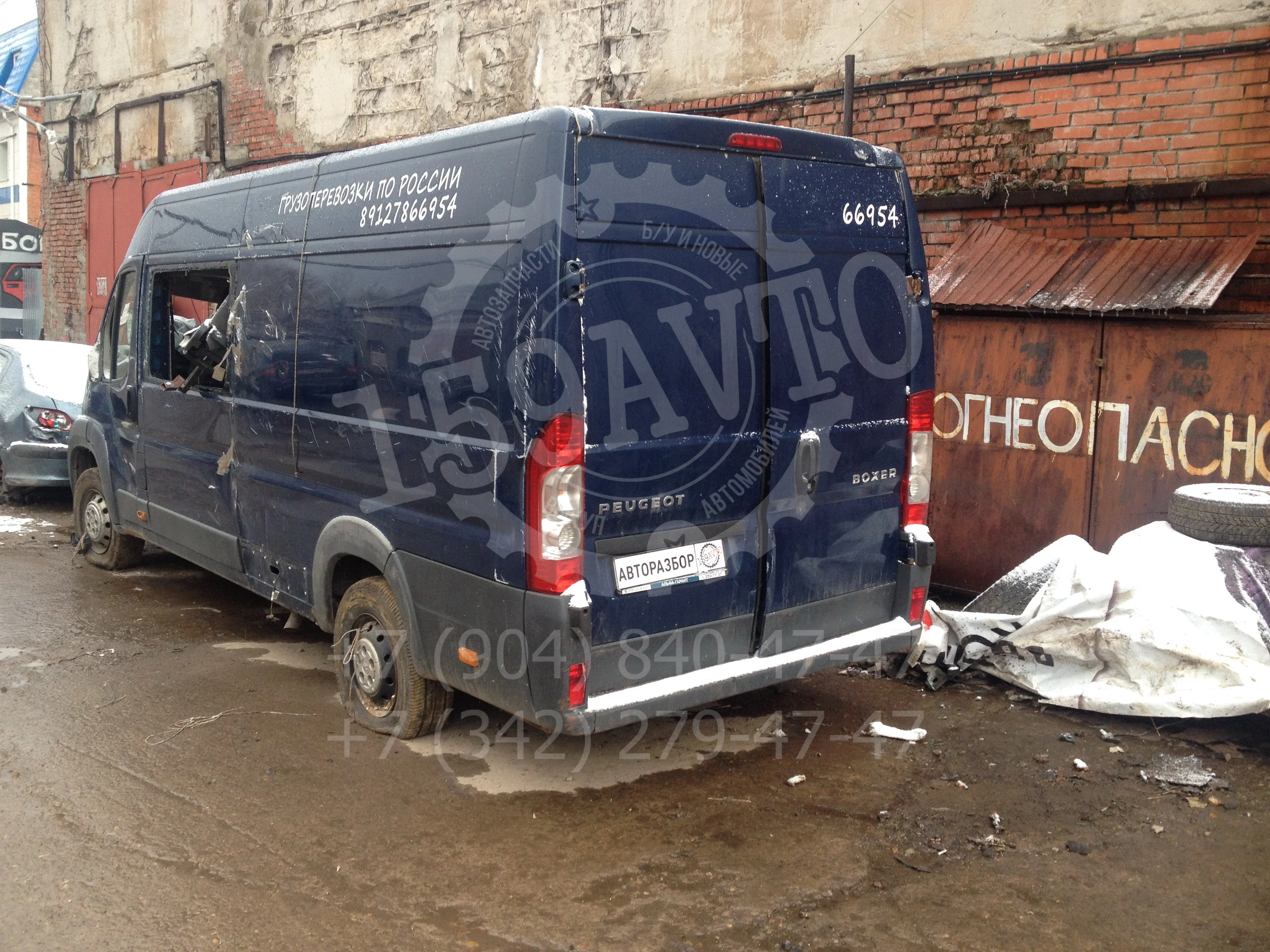 Продажа Peugeot Boxer 2.2D (120Hp) (4H03) FWD MT по запчастям