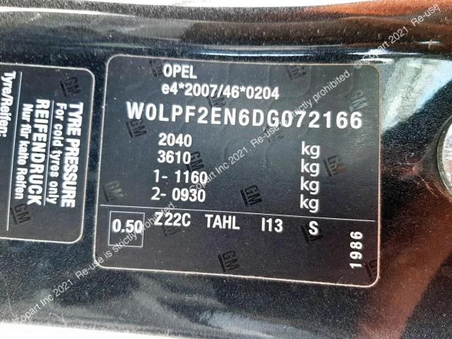 Продажа Opel Astra 2.0D (130Hp) (А20DTH) FWD MT по запчастям