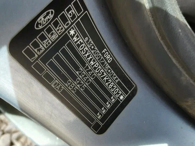 Продажа Ford Focus 1.6 (115Hp) (HXDA) FWD MT по запчастям