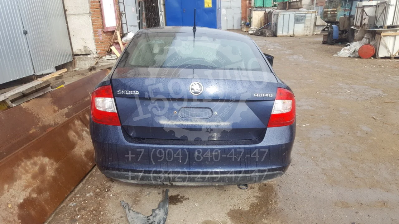 Продажа Skoda Rapid 1.6 (105Hp) (CFNA) FWD MT по запчастям