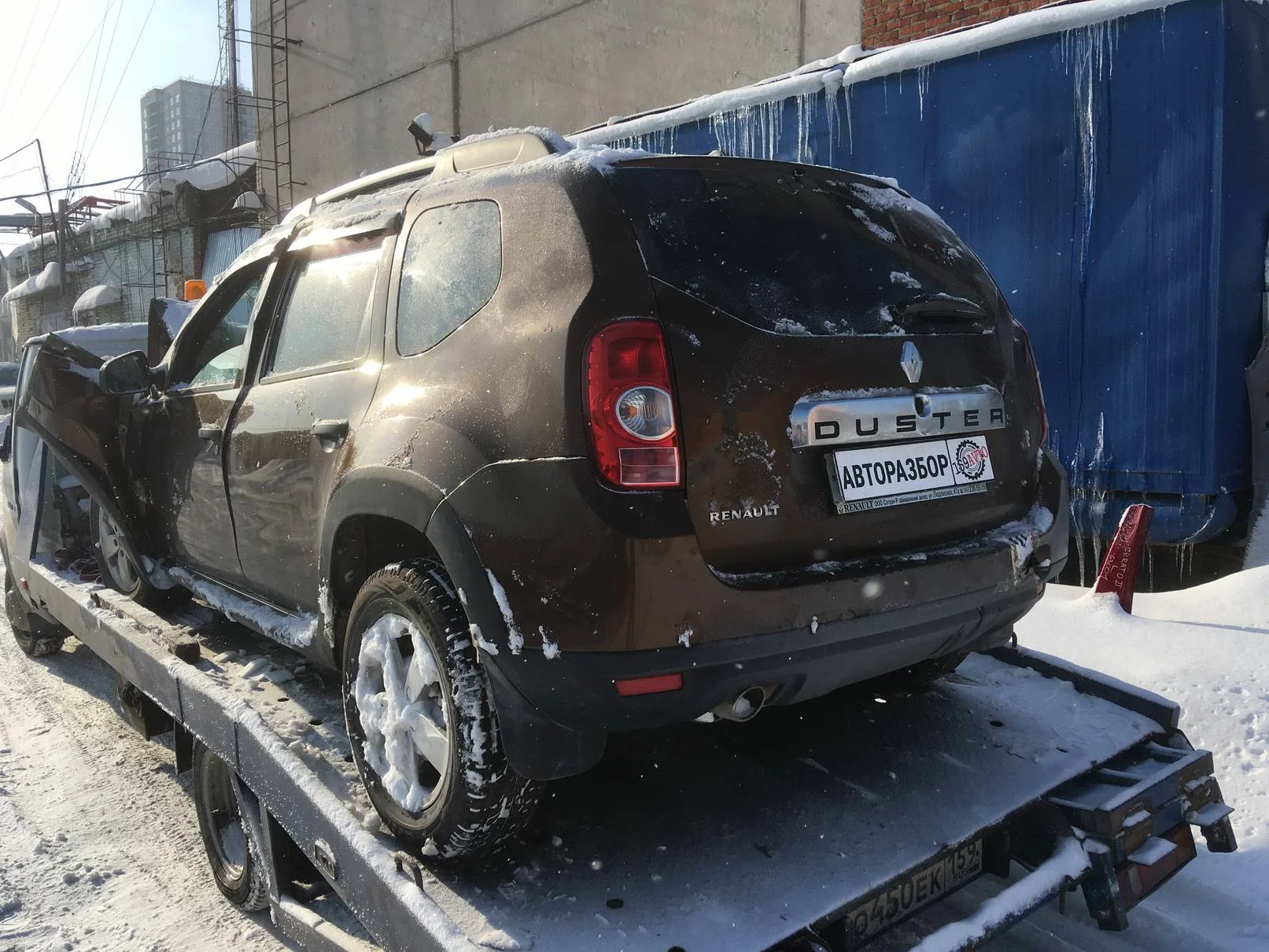 Продажа Renault Duster 1.6 (102Hp) (K4M 690) FWD MT по запчастям