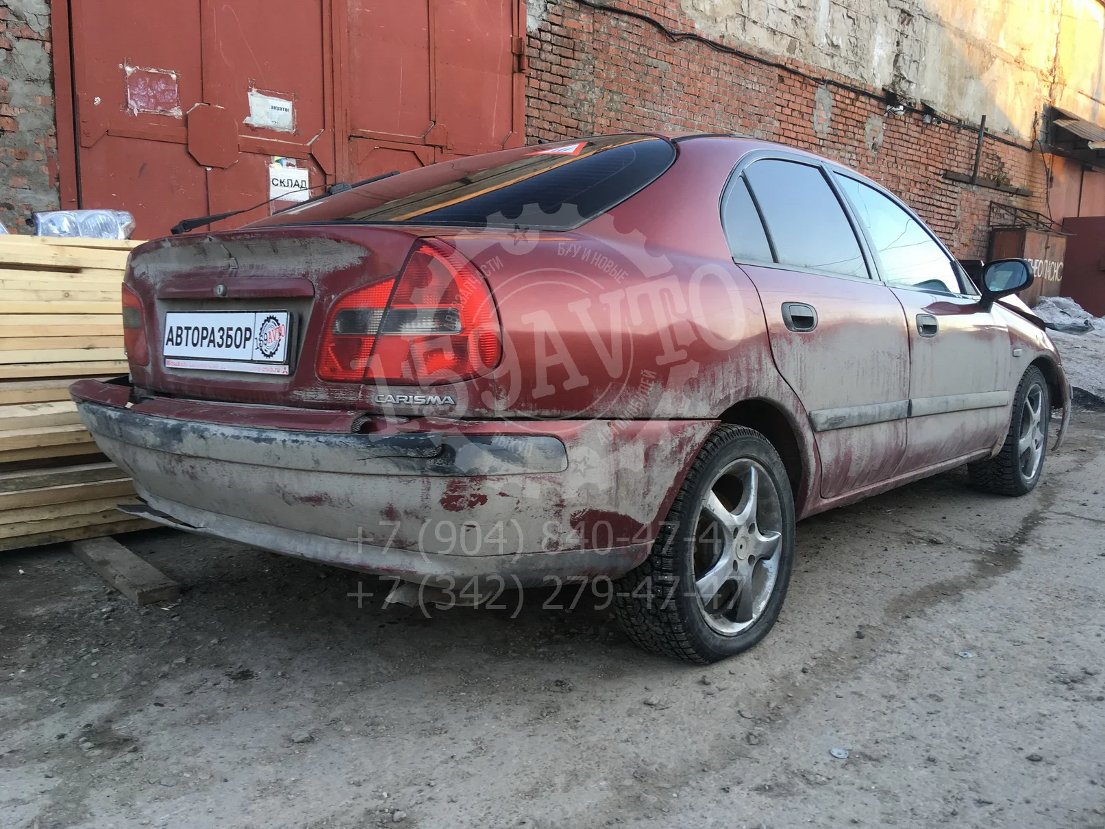 Продажа Mitsubishi Carisma 1.8 (122Hp) (4G93) FWD AT по запчастям