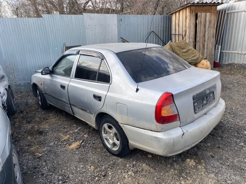 Продажа Hyundai Accent 1.5 (102Hp) (G4EC-G) FWD MT по запчастям