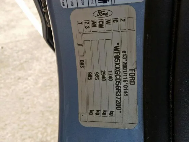 Продажа Ford Focus 1.6 (115Hp) (HXDA) FWD MT по запчастям