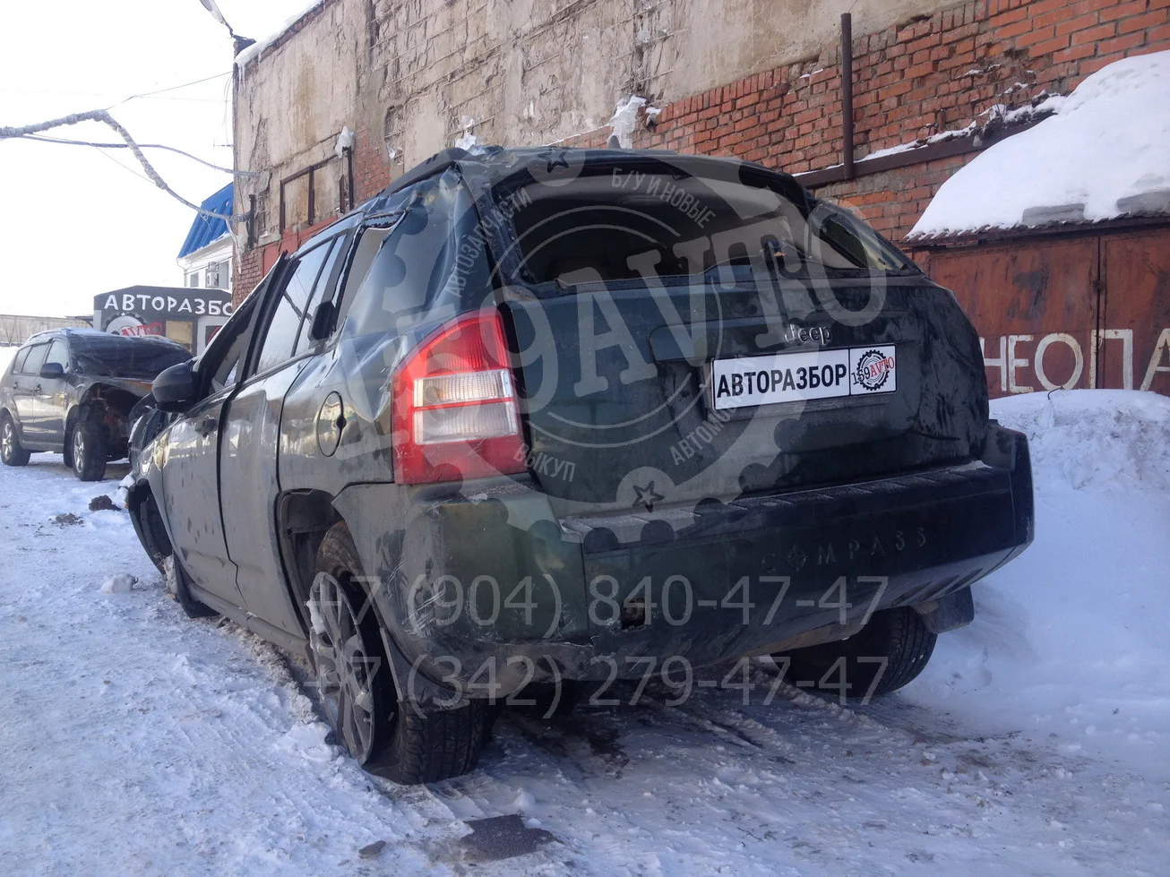 Продажа Jeep Compass 2.4 (170Hp) (ED3) FWD AT по запчастям