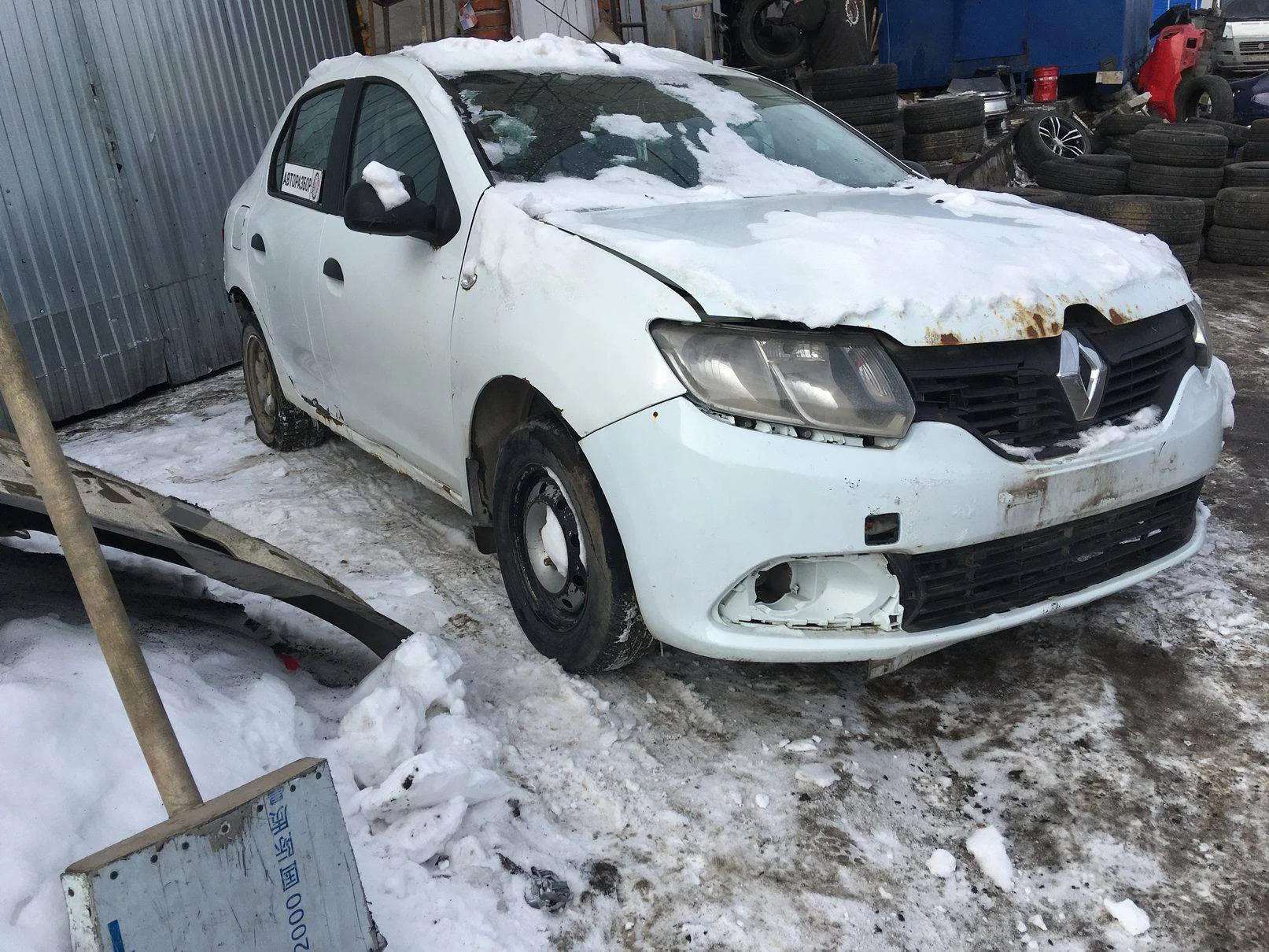 Продажа Renault Logan 1.6 (82Hp) (K7M 812) FWD MT по запчастям