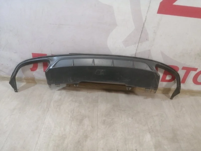 Юбка бампера задняя Audi A4 B9 2015 -2019