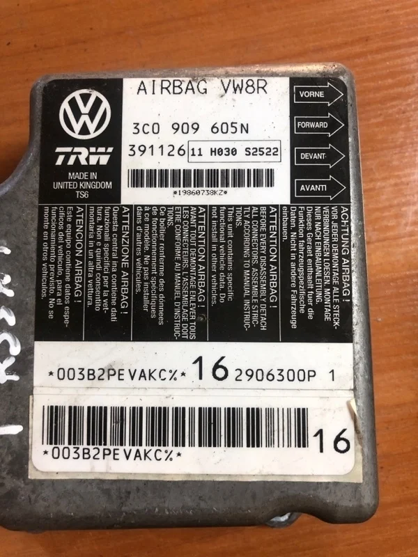 Блок управления air bag Volkswagen Passat 2007 3C2