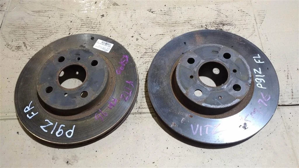 Б.у. диск тормозной (пара) TOYOTA VITZ KSP90 TOYOTA VITZ KSP90