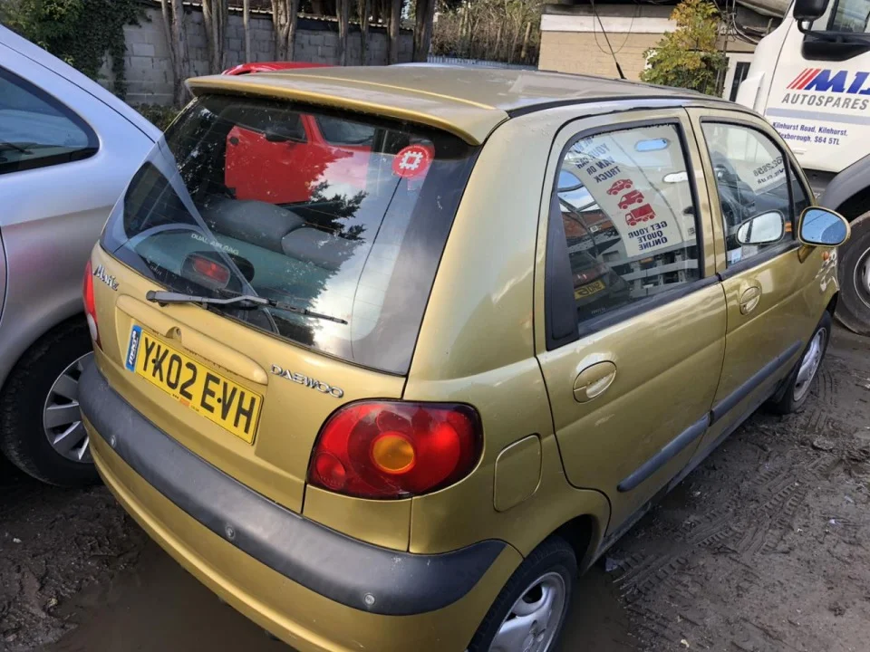 Продажа Daewoo Matiz 0.8 (51Hp) (F8CV) FWD MT по запчастям